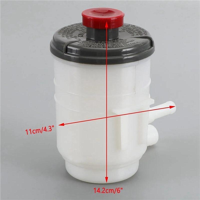 2X Power Steering Pump Fluid Reservoir Bottle Tank For 2003-2007 Honda Accord / 2004-2008 Acura TL TSX 53701-SDA-A01