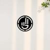 1pc Peace Sign Wave - New Metal Wall Art-12 Inches Metal Wall Art Bedroom/Home Decoration Wall Decor Room Decor Stickers