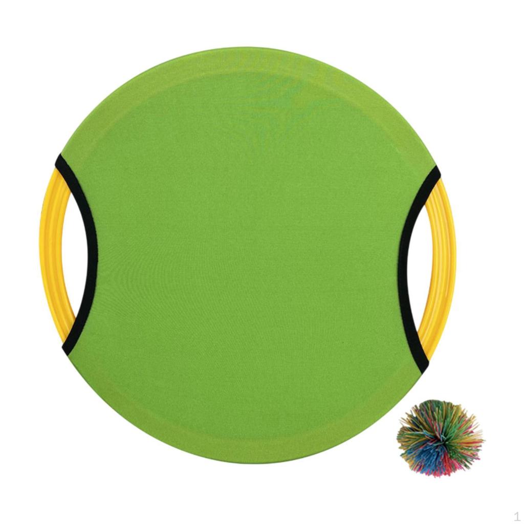 Trampoline Paddles Disc, Trampoline Paddle Ball Set with 1 Bouncy Paddle & 1 Ball