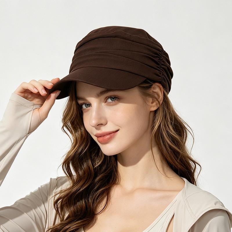 Cloud Hat Womens Sun Protection Cap With Adjustable Fit For Summer Outdoor Casual Wear