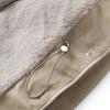 Parker Clothing Cotton Clothing Women's Winter Mid-length Ins Plus Velvet Thickened Loose Waist Casual Cotton Jacket