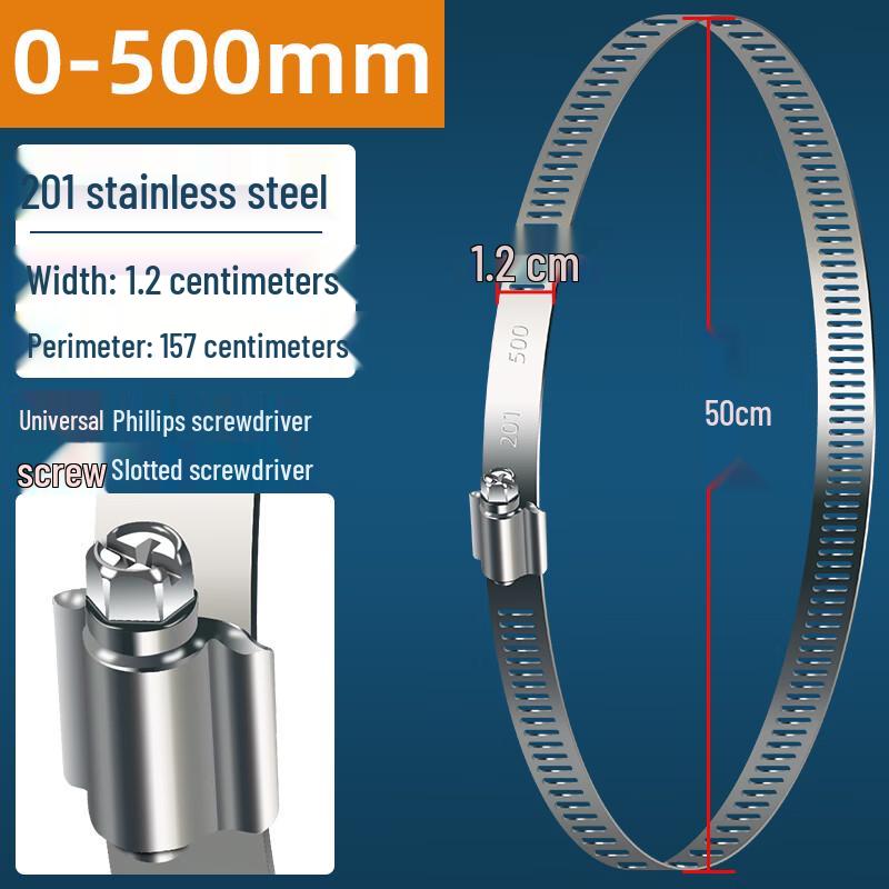 304 Stainless Steel Quick Release Hose Clamp