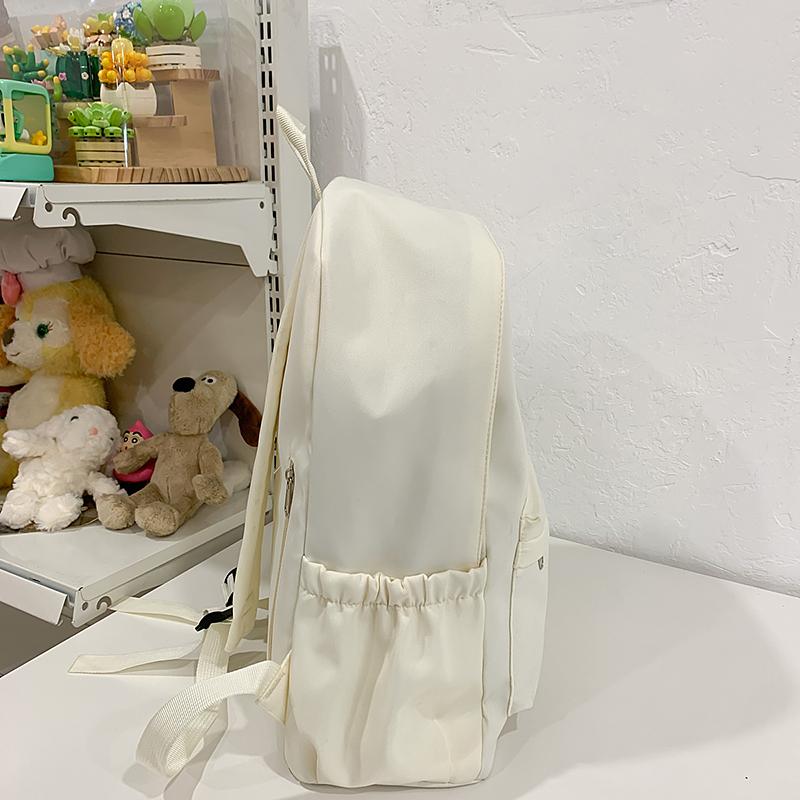 Letter Backpack Women's Lightweight Backpack Student Small Schoolbag