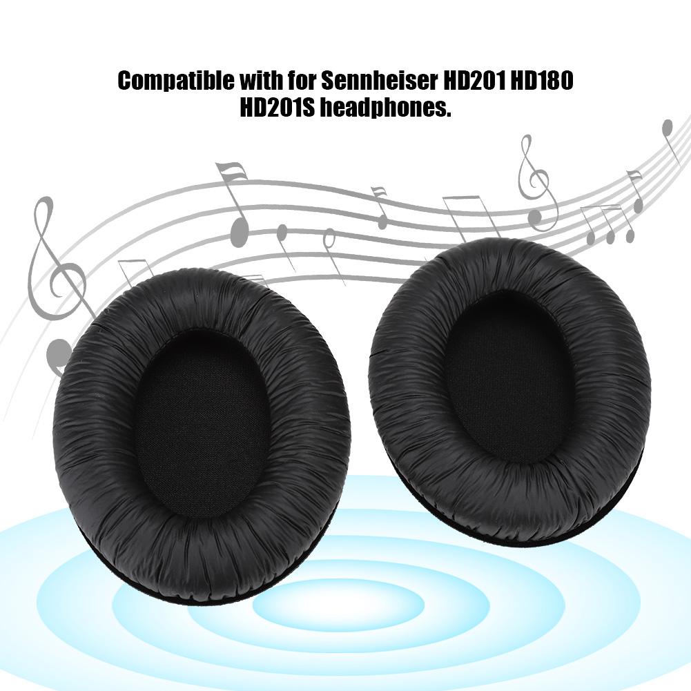 For Sennheiser HD201 HD180 HD201S Replacement Ear Pads Soft Sponge Cushion Headset Cover