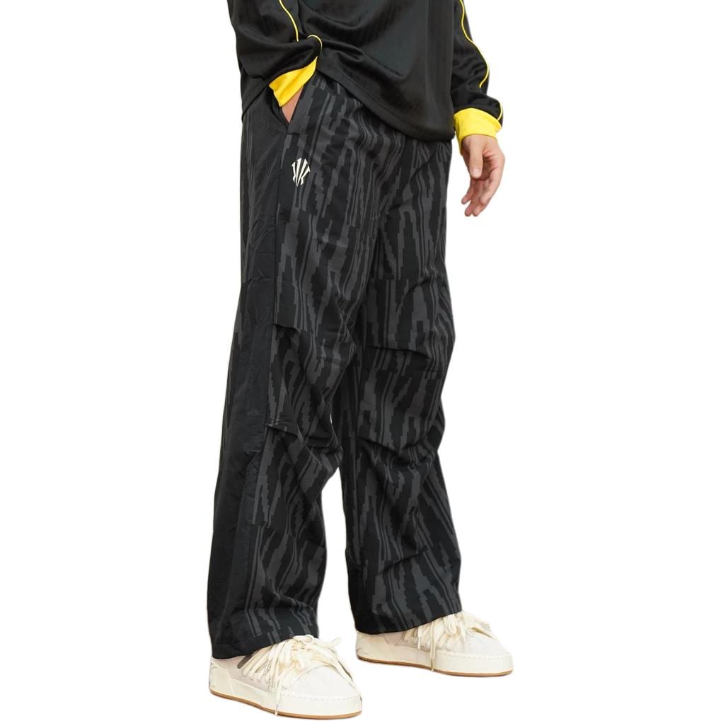 Anta Woven Sports Pants Unisex Basic Black All Over Print 172611507-2