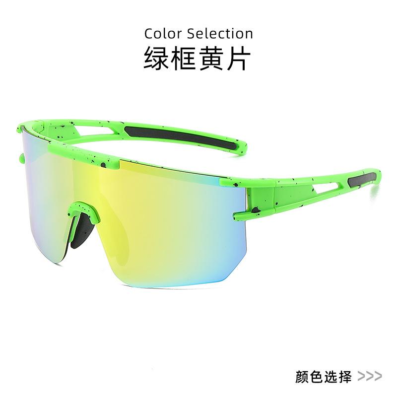 New men's and women's same windshield riding glasses, cool sunglasses, fashionable outdoor sports sunglasses