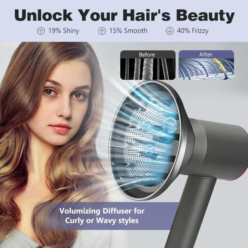 Compatible For DOCOLAB Supersonic High Speed Hair Dryer H800 H900 Diffuser Nozzle Attachement Replacement Hair Comb Tool Barber