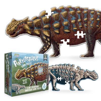 Turn N Learn Puzzle (Ankylosaurus)