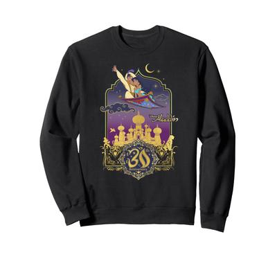 Disney Aladdin and Jasmine Magic Carpet Ride 30th Anniversary Sweatshirt
