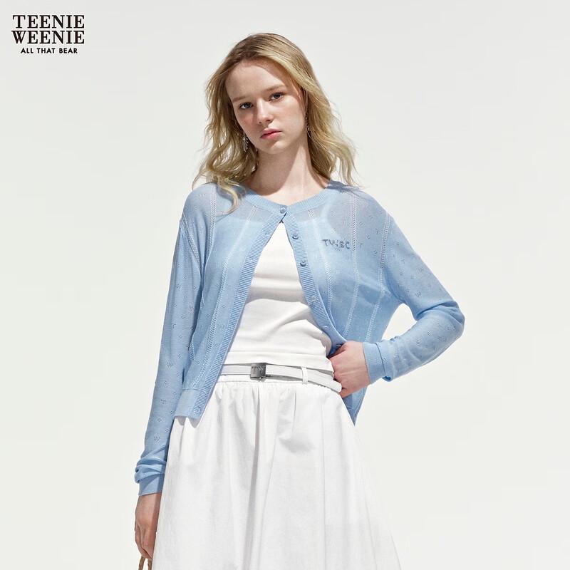 Teenie Weenie Women's Letter Knit Cardigan