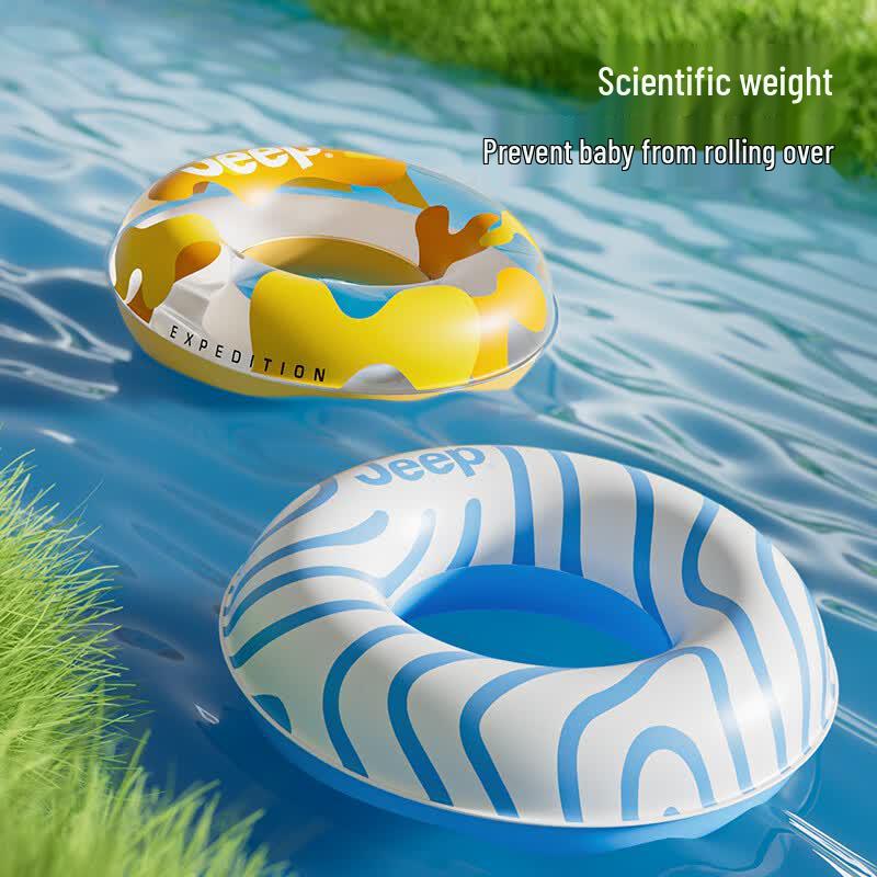 JEEP Kids  Inflatable Swimming Ring & Learn-to-Swim Aid