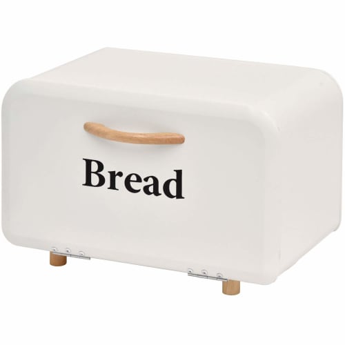 

YM World Bread Case, Bread Storage, Stylish Enamel, Ivory, 48-063
