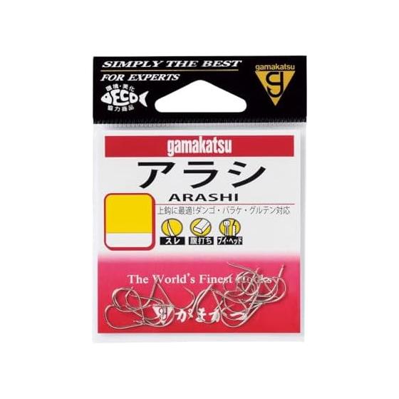 Крючок Gamakatsu Arashi Белый №. 7 Рыболовный крючок