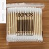100pcs Disposable Ultra-small Cotton Swab Lint Free Micro Brushes Wood Cotton Buds Swabs Eyelash Extension Glue Removing Tools