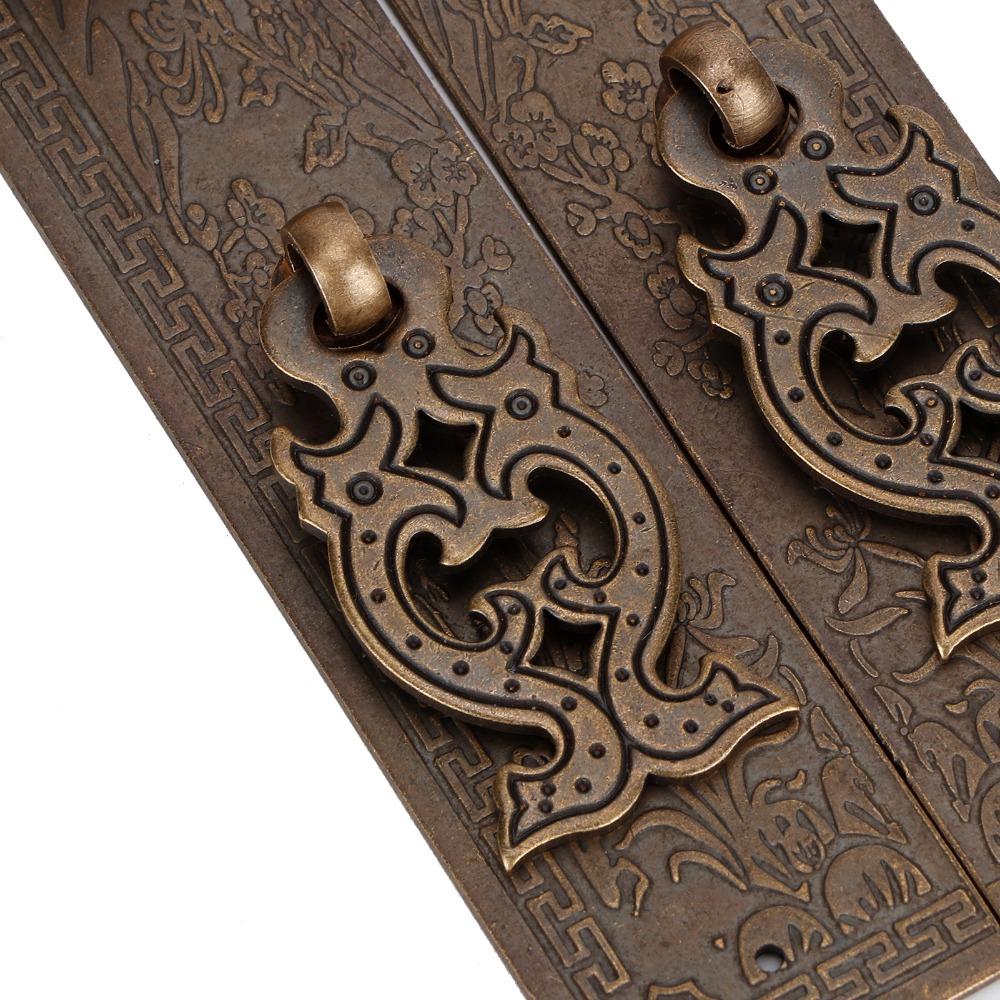 Retro Door Handle Kit Heavy Cabinet Pull Handle Hardware Furniture Handle Set  Dresser