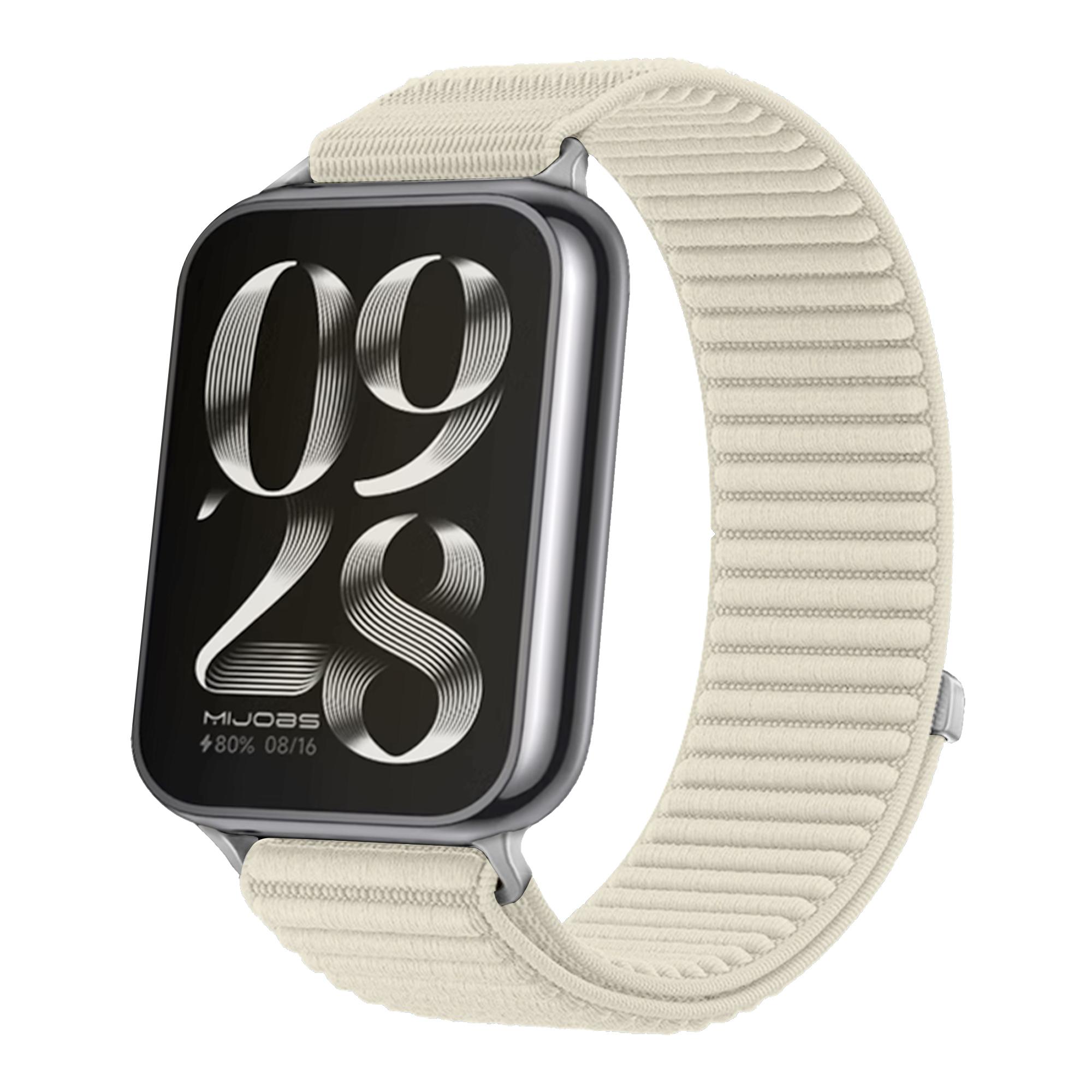 

Ремінець для Xiaomi Mi Band 9 8 Pro Плетений ремінець Для Redmi Watch 5 4 For MI Band 8 pro бежевий