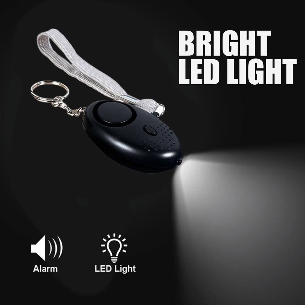5 ks Alarmů 140DB Nouzový Sebeobranný Bezpečnostní Alarm Přívěsek na Klíče s LED Světlem pro Ženy Děti a