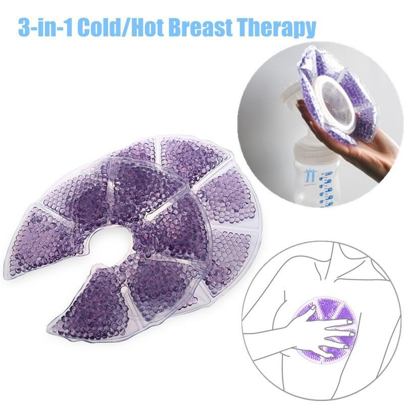 BPA and BPS Free Non-Toxic Set of 3 with Soft Cotton Reusable Drawstring Bag purifyou Premium Nipple Shield