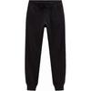 High-Waisted Lace-Up Cuffed Knit Joggers Men Bottoms Black TB0A1Z2Q001