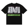 American Brand Pentagram Printed Graphic T-shirt Men's and Women's Short Sleeve T-shirt Men's Clothing Streetwear