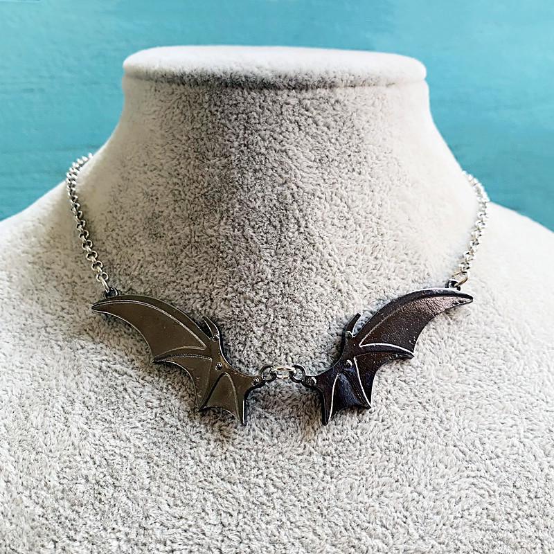 Vampire Bat Wing Gothic Necklace