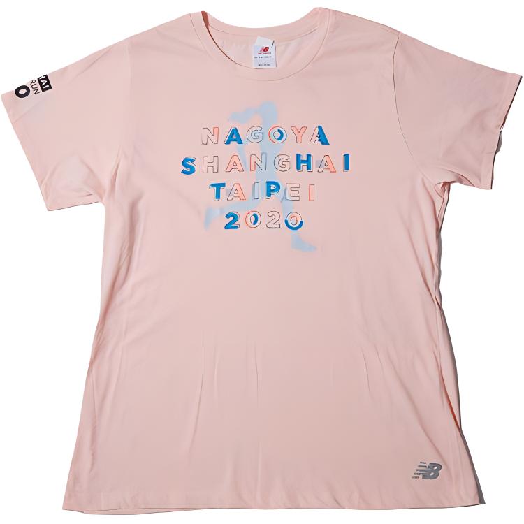 New Balance T Shirt Women s Pink AWT0117O-PS2 L