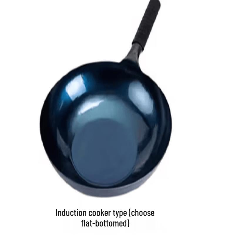 Wutuo 38cm Mirror-Finish Iron Wok