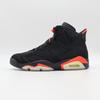 384664-060 Nike Air Jordan 6 Retro Black Infrared (Men's)