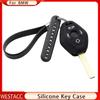 Silikon Auto Schlüsselanhänger Etui Halter Schale Schutz Schlüsselhülle Passend für BMW X3 X5 Z3 Z4 3 5 7er E38 E39 E46 E83 M5 325i 2 Tasten