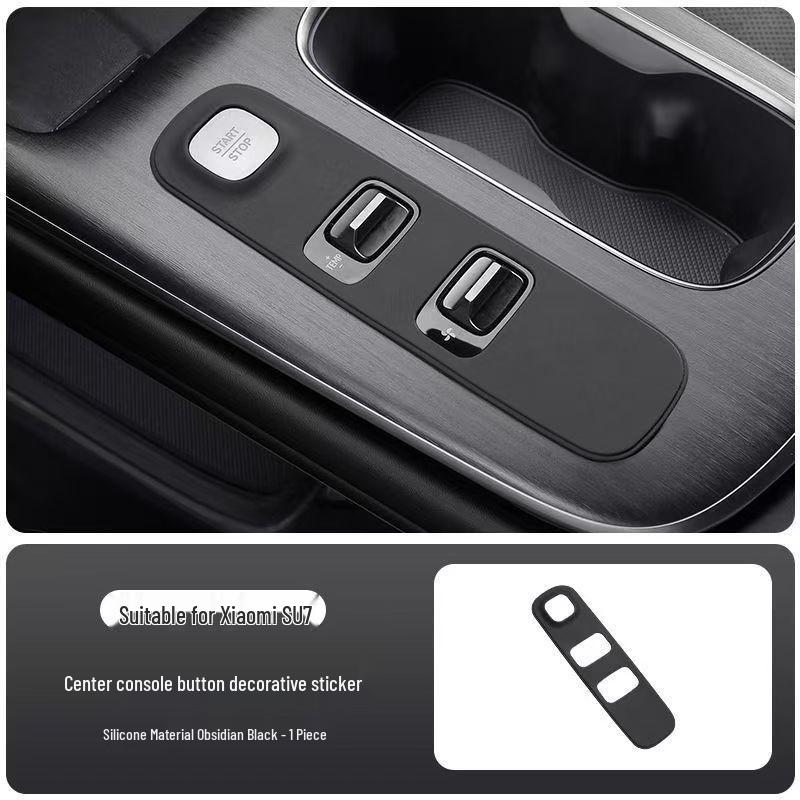 Silicone Non-slip Protective Sticker for Xiaomi SU7 Central Control Panel Interior Accessories