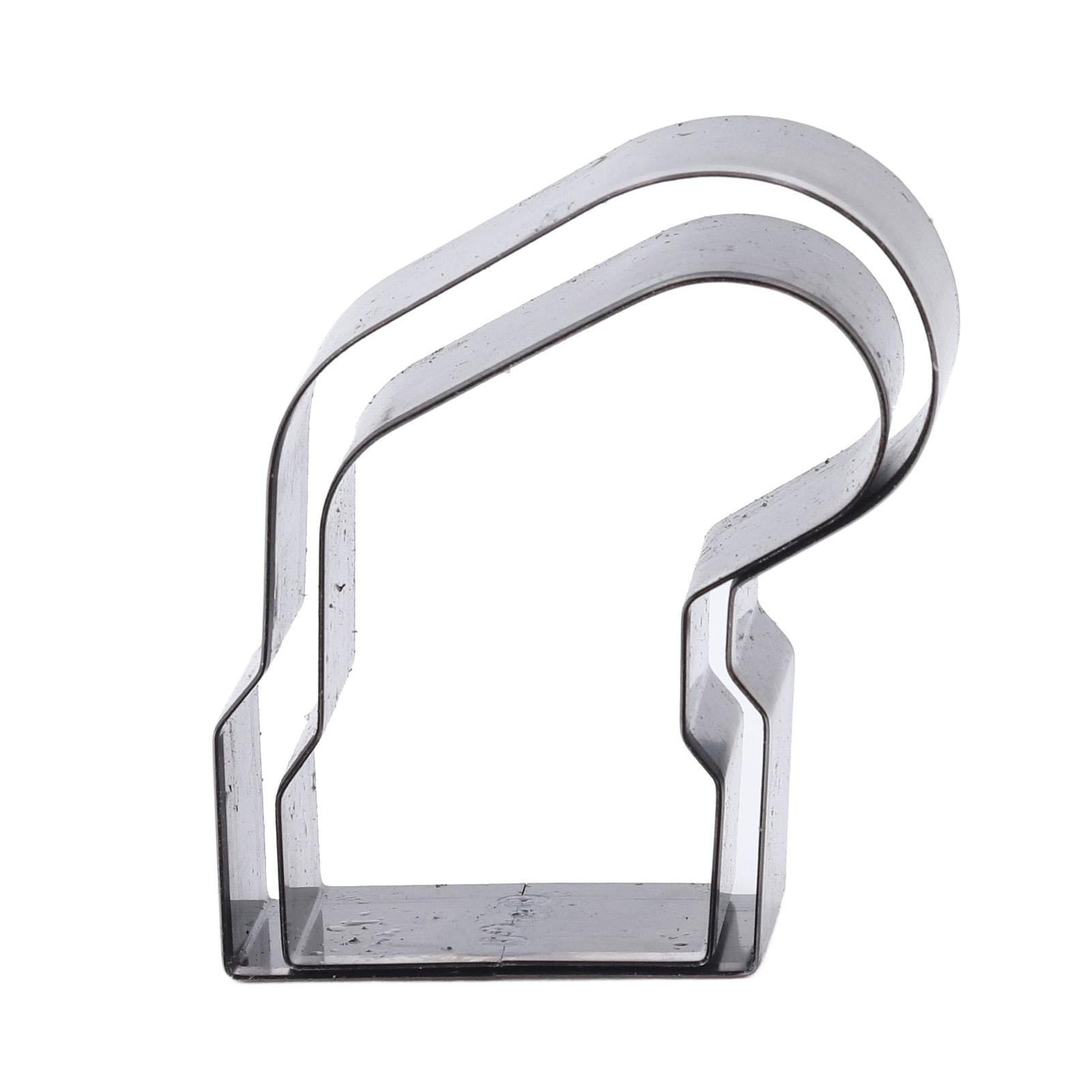 

2 шт. рождественский чулок кожаный резак 60x50x23 мм 50x42x23 мм рождественский носок кожаный резак для