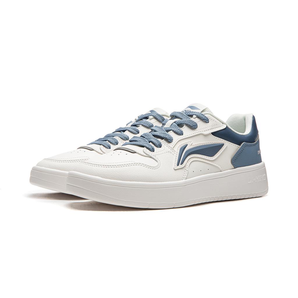 Li Ning Floating Boat Slip Resistant, Abrasion Resistant, Breathable, Height Increasing Low Top Skateboard Shoes Men's AGCW209-6
