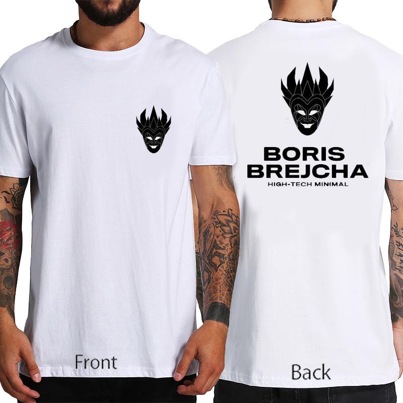 Harajuku Hip-hop Boris Brejcha Dj Mask Cool Short Men Women Tee Shirt Male Summer Fashion Hipster  Y2K  Hot Product