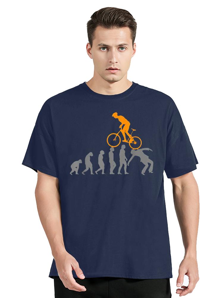 Mountain Bike Cycle Men Tshirts Downhill Mount MTB Fitness Tshirt Cotton Tops Tees Mens Clothes Oversized Unisex Tshirt S