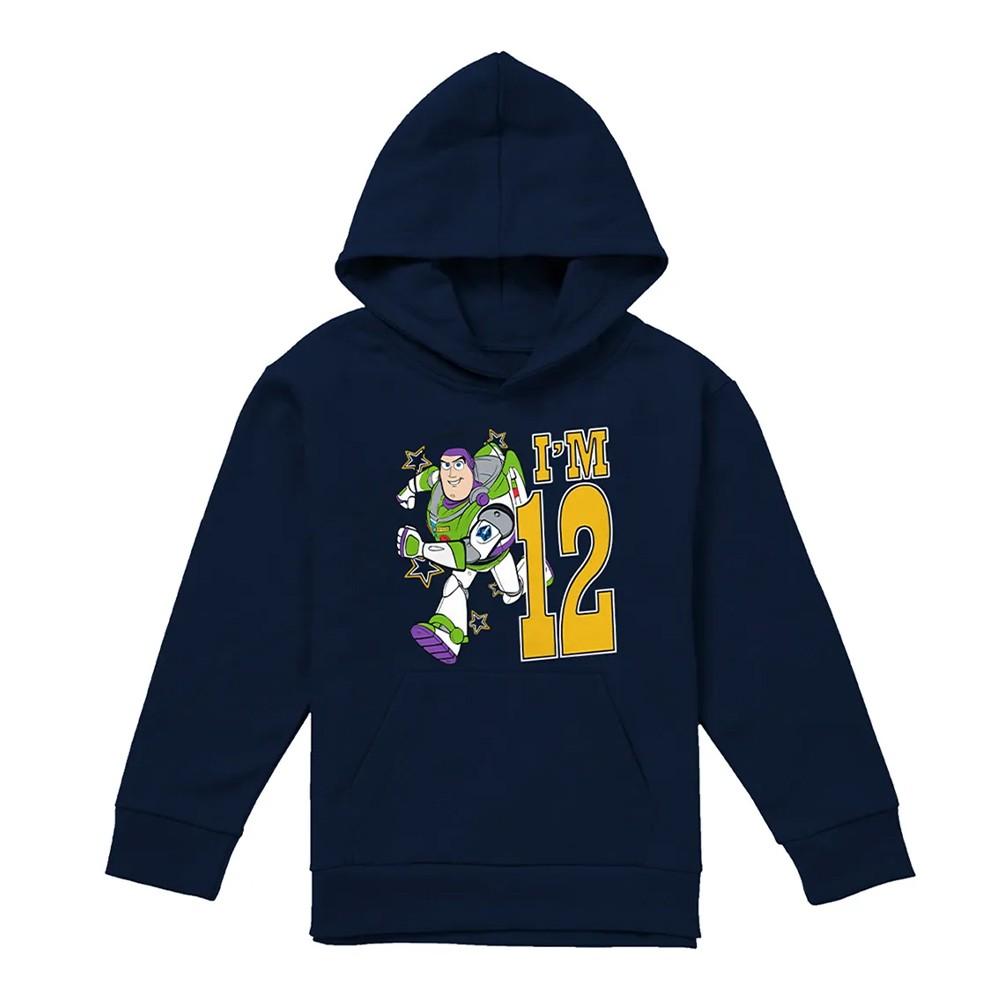 Toy Story Childrens/Kids I´m 12 Buzz Lightyear Birthday Pullover Hoodie