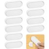 Kids Cabinet Locks, 10 Pcs Child Safety Cabinet Locks, Child Locks for Cupboards, Child Safe Latches for Kitchen Door Drawer Cupboard