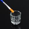 UV 1PC Glassware Powder Mixing Container Octagon Cup Manicure Tools Crystal Cup Glass Cup