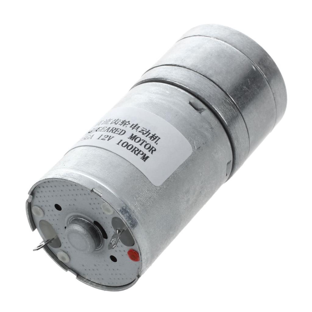 4mm Dia Shaft 25mm Gearbox DC12V 40-50mA 60RPM DC Gear Motor