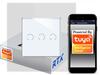 Touch Switch 3 Circuit ZigBee TUYA RTX SH# Without N