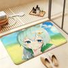 Umamusume-P-D S-Seiun Sky Soft Comfortable Short Plush Rug Carpet mat Anti‑Slip Floor Mat Machine Washable Home Decor