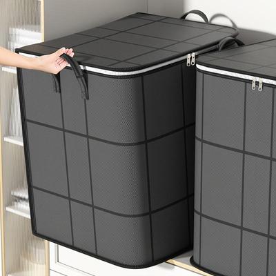 Foldable Wardrobe Storage Bag Household Clothing and Quilt Organizer Bag, Suitable for Moving Travel Storage Bag Under-Bed Storage