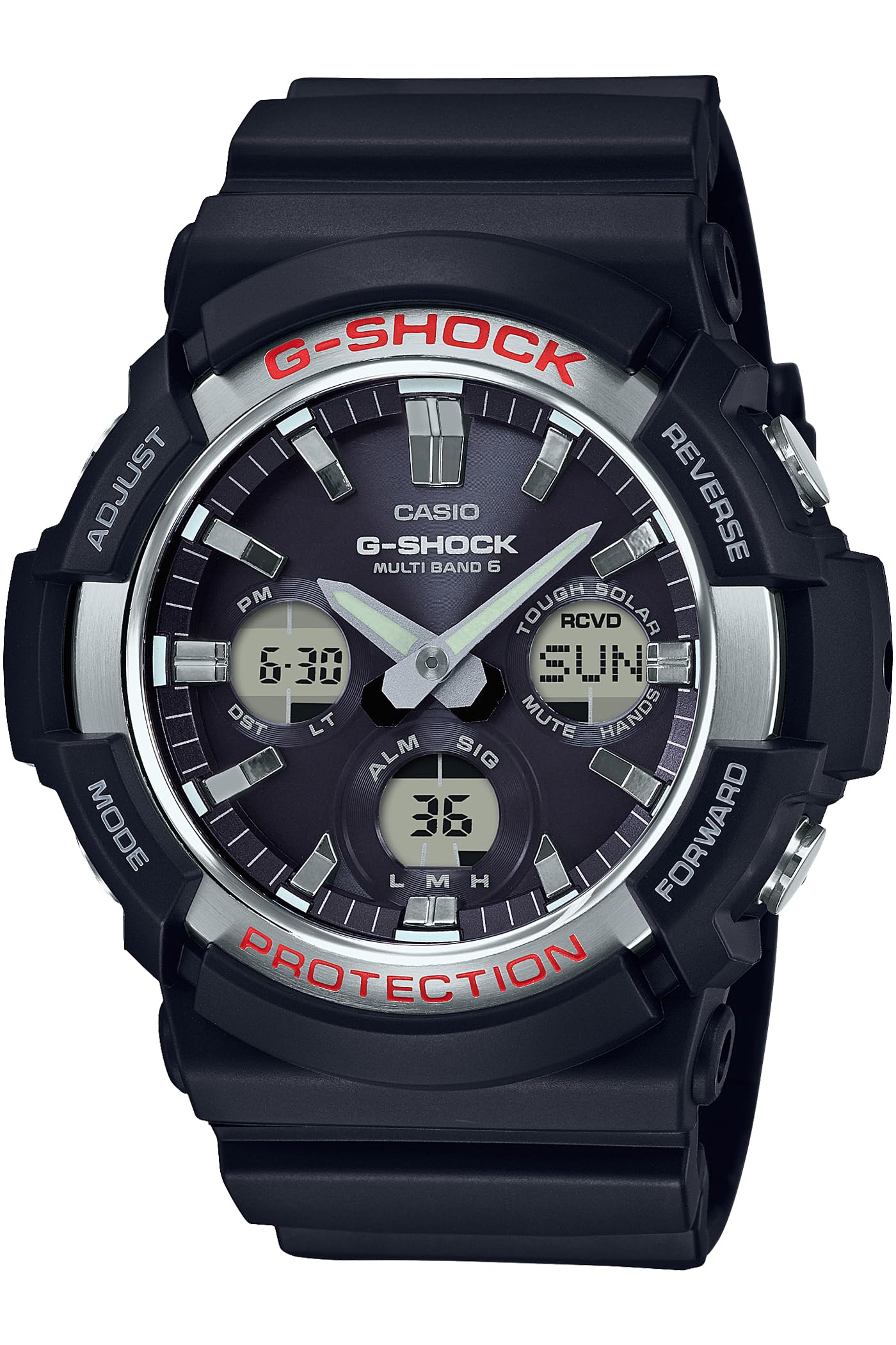 

CASIO G-SHOCK Tough Solar Multi-Band 6 GAW-100-1AJF мужские импорт из Японии