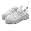 New FILA FERN 2 Abrasion Resistant, Breathable, Lightweight Low top Casual Shoes Men's White Gray F12M531129FSM