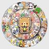 100 Cute Pet Milk Tea Cartoon Graffiti Stickers for Phone & Suitcase Decoration