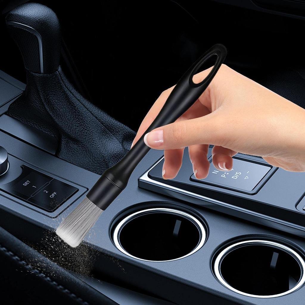 Car Detailing Brush Kit Ergonomic Detachable Soft Tool Automotive Cleaning Brush Kit For Beginners Automotive Vehicle Indoor