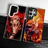 Anime Itadori Yuji JUJUSU Soft Phone Case for Samsung Galaxy S24 S25 FE S26 Edge S23 Ultra S22 Plus S21 + Shockproof Cover Back