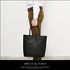 DPC250 Echtes Leder Tote Panel Kompatibel mit A4 Reißverschluss Marineblau [Tryon] Tasche, Leder, Vertikal, Größe, Patchwork, Verschluss,