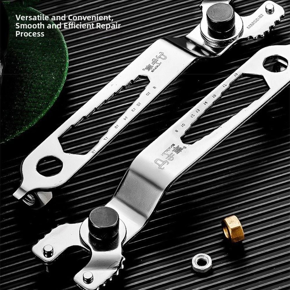 Adjustable Jaw Angle Grinder Wrench Multi Function Grinder Wrench Disc Replacement