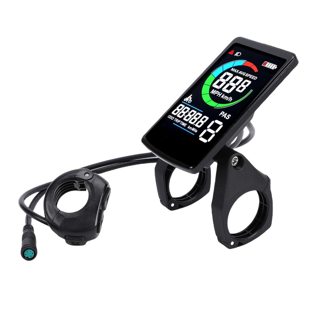 Display per Bicicletta Elettrica Adatto per Motore Centrale BAFANG G340 G320 Schermo Pannello di Controllo Bicicletta Elettrica Impermeabile con Connettore a 5 Pin