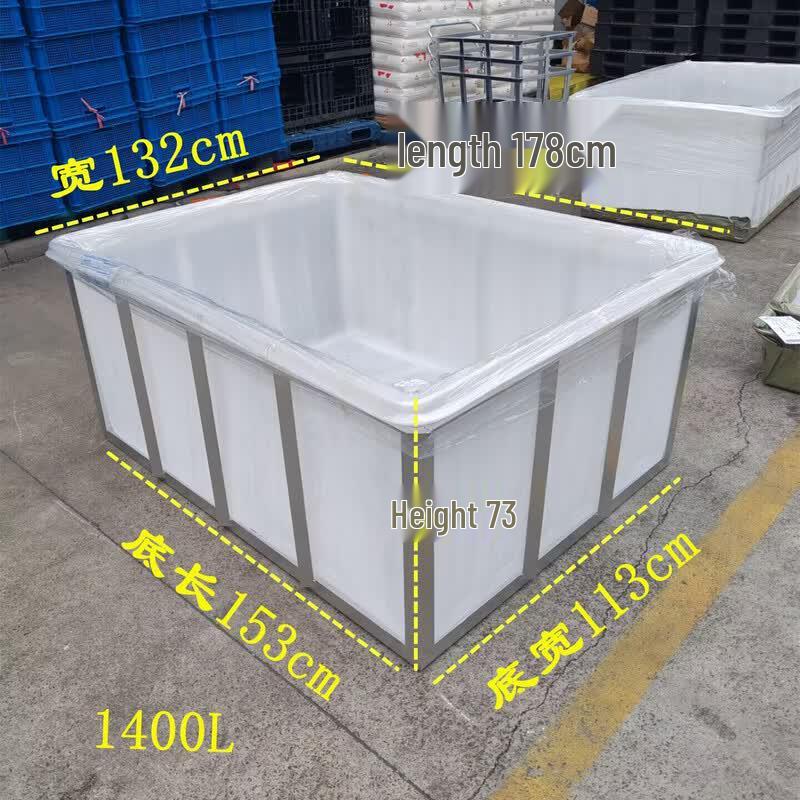 Jundingying 1400L Portable Water Tank with Steel Frame
